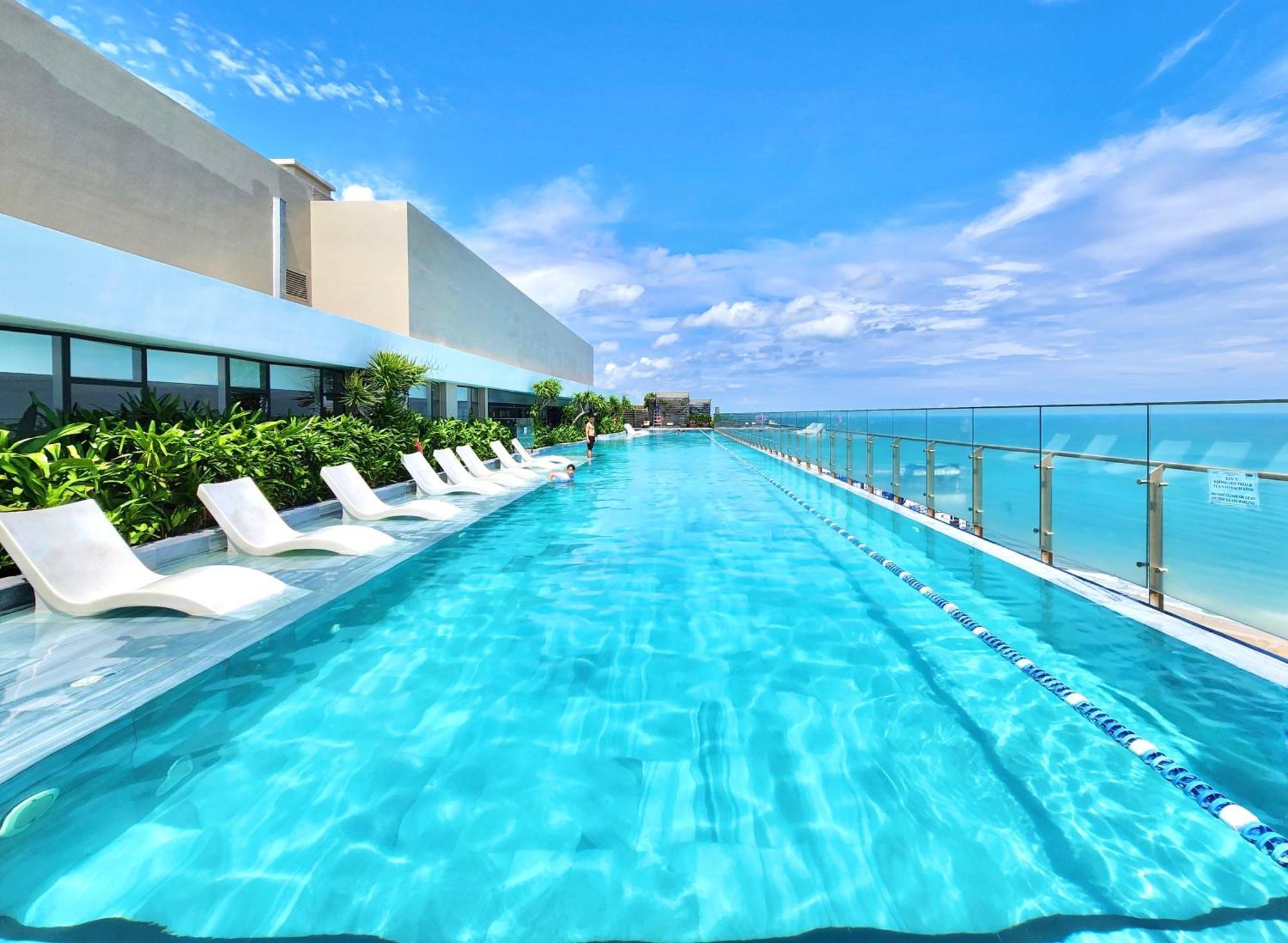 Oasis Suites - The Song, Infinity Pool & Gym Vũng Tàu Eksteriør billede